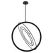Oxygen - 3-658-15 - LED Pendant - Gallilei - Black