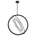 Oxygen - 3-658-15 - LED Pendant - Gallilei - Black