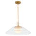 Quorum - 3-659-56 - LED Pendant - Eros - Brushed Brass