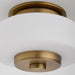 Oxygen - 3-80-56 - LED Pendant - Favo - Brushed Brass