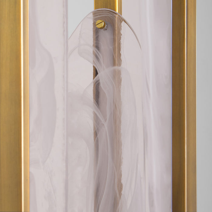 Quorum - 3-8145-56 - LED Pendant - Avian - Brushed Brass