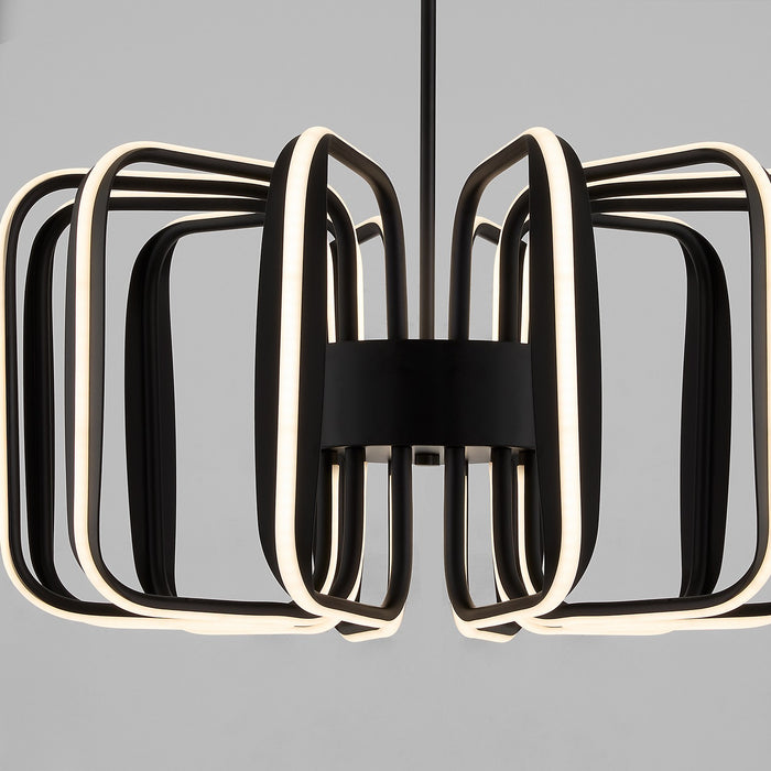 Quorum - 3-819-15 - LED Pendant - Roto - Black