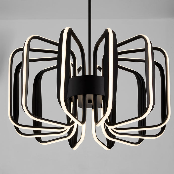 Quorum - 3-819-15 - LED Pendant - Roto - Black