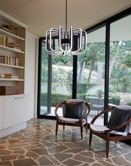 Quorum - 3-819-15 - LED Pendant - Roto - Black