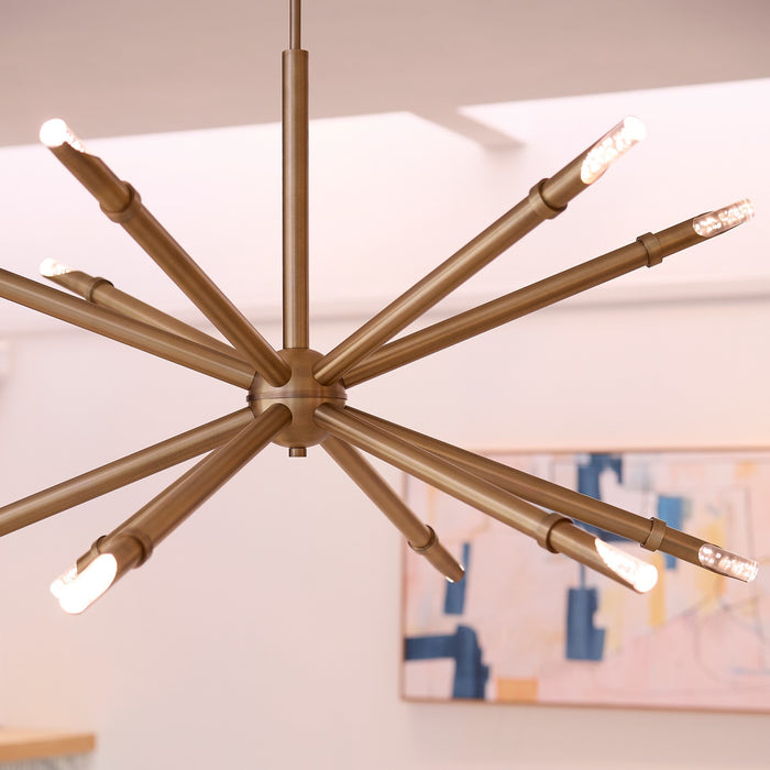 Quorum - 3-878-56 - LED Pendant - Ionis - Brushed Brass