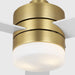 Generation Lighting - 3ERAR52BBSD - 52" Ceiling Fan - Era 52 LED - Burnished Brass