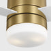 Generation Lighting - 3ERHR44BBSD - 44" Ceiling Fan - Era 44 Hugger LED - Burnished Brass