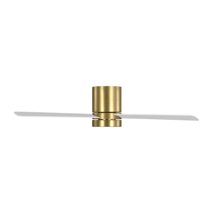 Generation Lighting - 3ERHR52BBSD - 52" Ceiling Fan - Era 52 Hugger LED - Burnished Brass