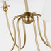 Visual Comfort Studio - DJC1246SB - Six Light Chandelier - Elsay - Satin Brass