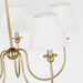 Visual Comfort Studio - DJC1255SB - Five Light Chandelier - Elsay - Satin Brass