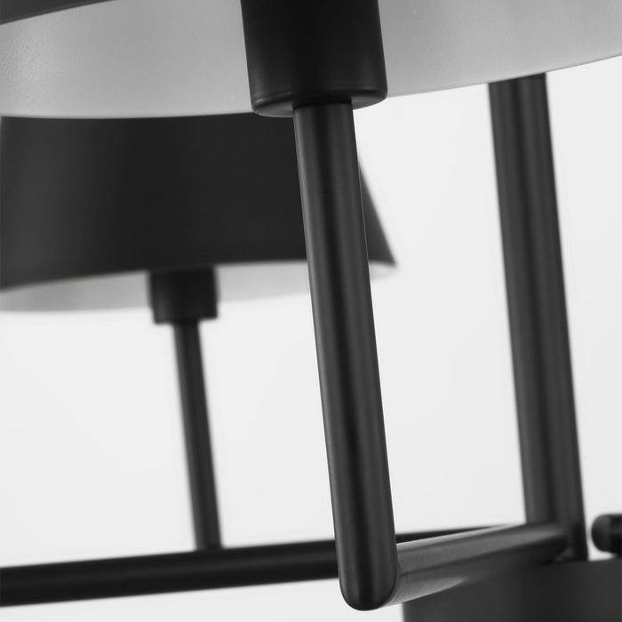 Visual Comfort Studio - DJC1265MBK - Five Light Chandelier - Ender - Midnight Black