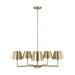 Visual Comfort Studio - DJC1265SB - Five Light Chandelier - Ender - Satin Brass