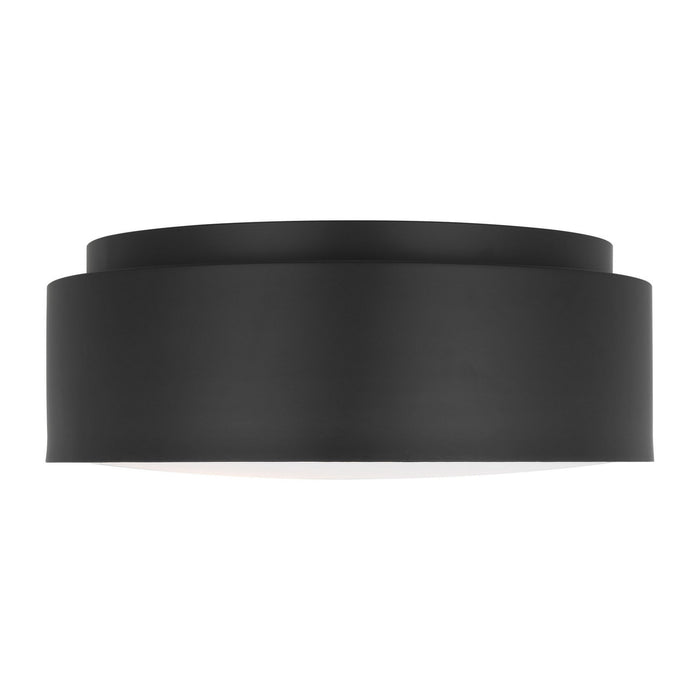 Visual Comfort Studio - DJF1042MBK - Two Light Flush Mount - Dartmore - Midnight Black