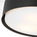 Visual Comfort Studio - DJF1063MBK - Three Light Flush Mount - Dartmore - Midnight Black