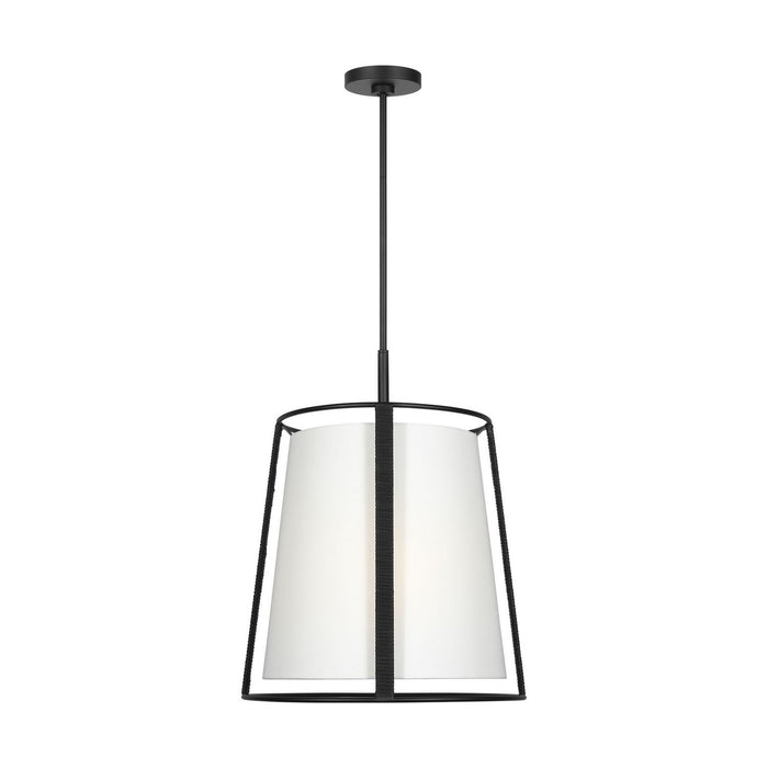 Visual Comfort Studio - DJP1002MBK - Two Light Pendant - Cortes - Midnight Black