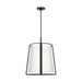 Visual Comfort Studio - DJP1002MBK - Two Light Pendant - Cortes - Midnight Black