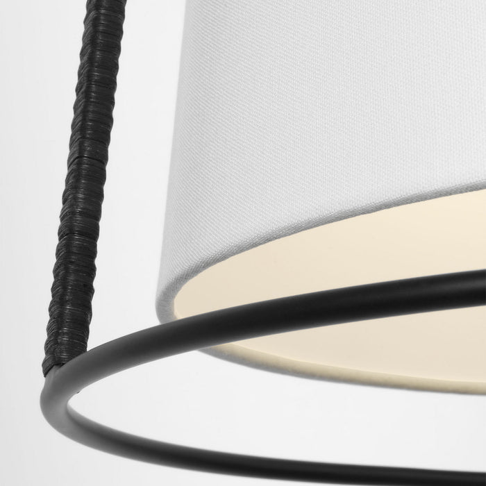 Visual Comfort Studio - DJP1002MBK - Two Light Pendant - Cortes - Midnight Black