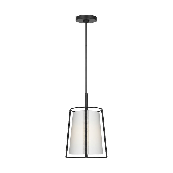 Visual Comfort Studio - DJP1011MBK - One Light Pendant - Cortes - Midnight Black