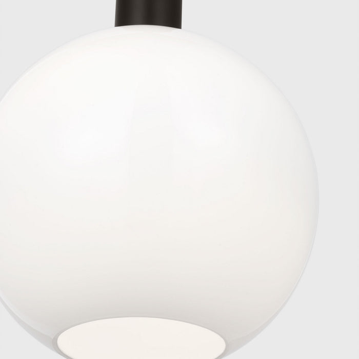 Visual Comfort Studio - DJP1171MBK - One Light Pendant - Colewood - Midnight Black