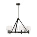 Visual Comfort Studio - LC1246AI - Six Light Chandelier - Grayson - Aged Iron