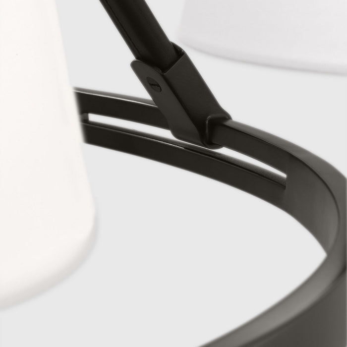 Visual Comfort Studio - LC1246AI - Six Light Chandelier - Grayson - Aged Iron