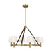 Visual Comfort Studio - LC1246TWB - Six Light Chandelier - Grayson - Time Worn Brass