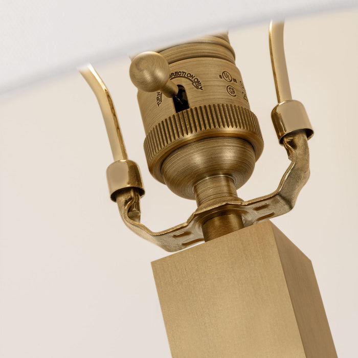 Visual Comfort Studio - LT1241TWB - One Light Table Lamp - Grayson - Time Worn Brass