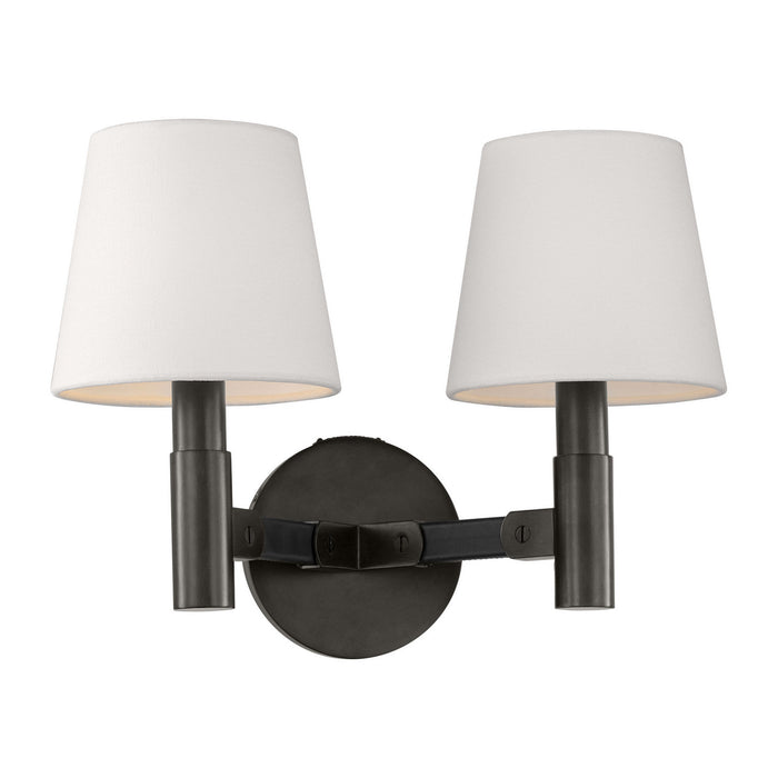 Visual Comfort Studio - LW1152AI - Two Light Wall Sconce - Grayson - Aged Iron