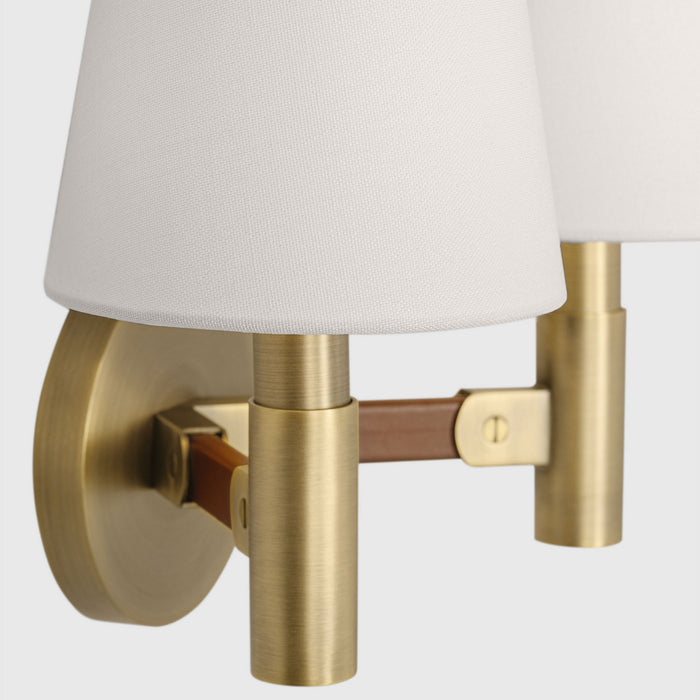Visual Comfort Studio - LW1152TWB - Two Light Wall Sconce - Grayson - Time Worn Brass