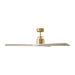 Visual Comfort Fan - 3ALMSM52BBSWWO - 52"Ceiling Fan - Alma Smart 52 - Burnished Brass