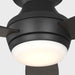 Visual Comfort Fan - 3IKHR32MBKD - 32"Ceiling Fan - Ikon 32 Hugger LED - Midnight Black