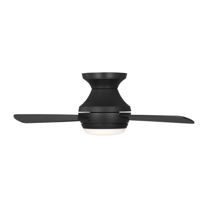 Visual Comfort Fan - 3IKHR32MBKD - 32"Ceiling Fan - Ikon 32 Hugger LED - Midnight Black