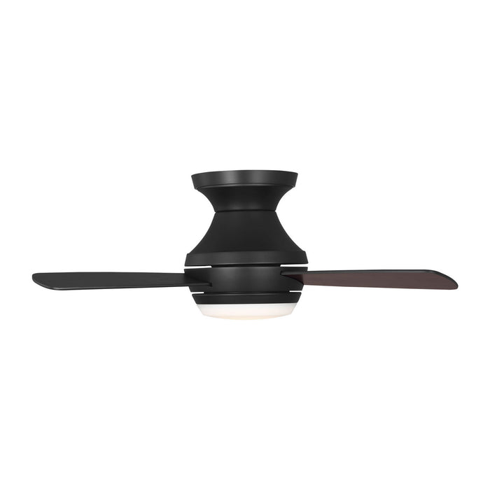 Visual Comfort Fan - 3IKHR32MBKD - 32"Ceiling Fan - Ikon 32 Hugger LED - Midnight Black