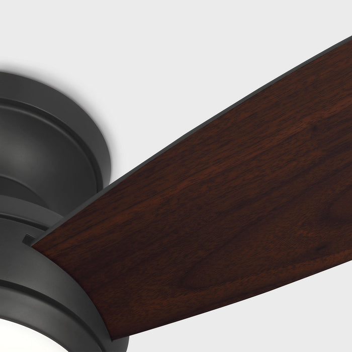 Visual Comfort Fan - 3IKHR32MBKD - 32"Ceiling Fan - Ikon 32 Hugger LED - Midnight Black