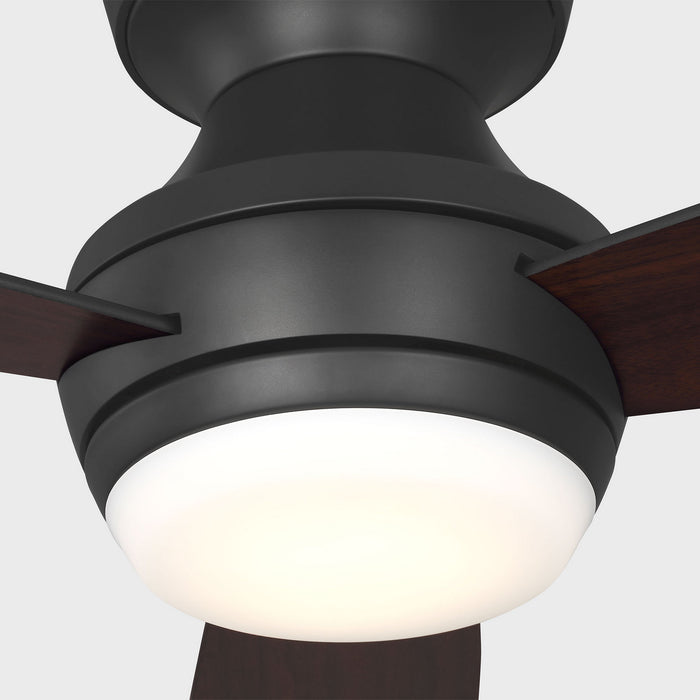 Visual Comfort Fan - 3IKHR32MBKD - 32"Ceiling Fan - Ikon 32 Hugger LED - Midnight Black