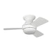 Visual Comfort Fan - 3IKHR32RZWD - 32"Ceiling Fan - Ikon 32 Hugger LED - Matte White