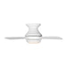 Visual Comfort Fan - 3IKHR32RZWD - 32"Ceiling Fan - Ikon 32 Hugger LED - Matte White
