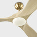 Visual Comfort Fan - 3MAVSM52BBSWWOD - 52"Ceiling Fan - Maverick Smart 52 LED - Burnished Brass