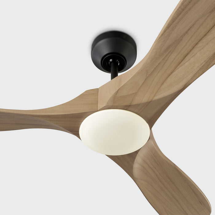 Visual Comfort Fan - 3MAVSM52MBKNHD - 52"Ceiling Fan - Maverick Smart 52 LED - Midnight Black