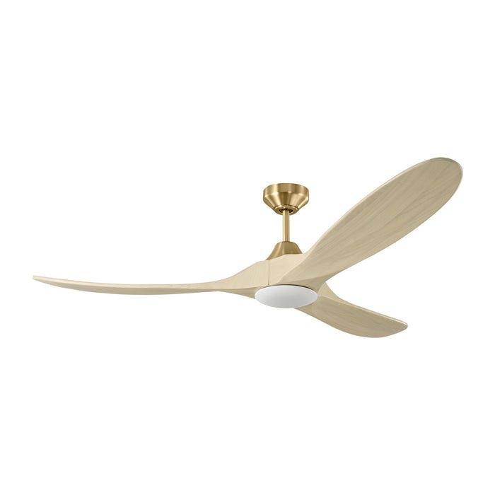 Visual Comfort Fan - 3MAVSM60BBSWWOD - 60"Ceiling Fan - Maverick Smart 60 LED - Burnished Brass