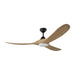 Visual Comfort Fan - 3MAVSM60MBKNHD - 60"Ceiling Fan - Maverick Smart 60 LED - Midnight Black