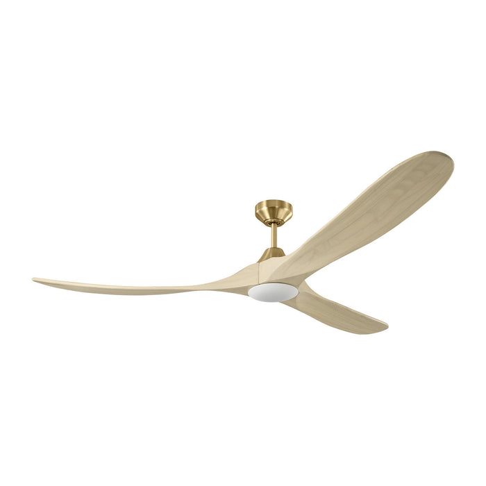 Visual Comfort Fan - 3MAVSM70BBSWWOD - 70"Ceiling Fan - Maverick Smart 70 LED - Burnished Brass