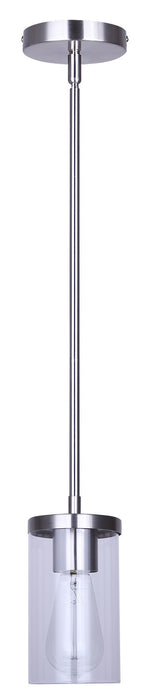 Canarm - IPL1234A01BN - One Light Pendant - Britton - Brushed Nickel