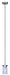 Canarm - IPL1234A01BN - One Light Pendant - Britton - Brushed Nickel