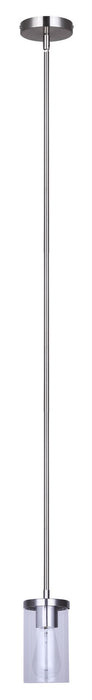 Canarm - IPL1234A01BN - One Light Pendant - Britton - Brushed Nickel