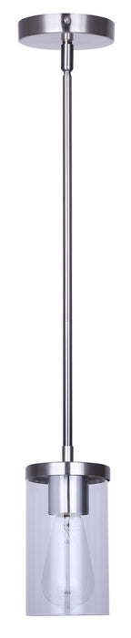 Canarm - IPL1234A01BN - One Light Pendant - Britton - Brushed Nickel