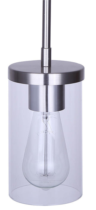 Canarm - IPL1234A01BN - One Light Pendant - Britton - Brushed Nickel