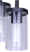 Canarm - ISF1234A03BK - Three Light Semi Flush Mount - Britton - Matte Black