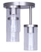 Canarm - ISF1234A03BN - Three Light Semi Flush Mount - Britton - Brushed Nickel