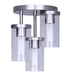 Canarm - ISF1234A03BN - Three Light Semi Flush Mount - Britton - Brushed Nickel